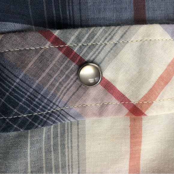 Wrangler short sleeve Pearl snap Sz XL - Picture 2 of 7